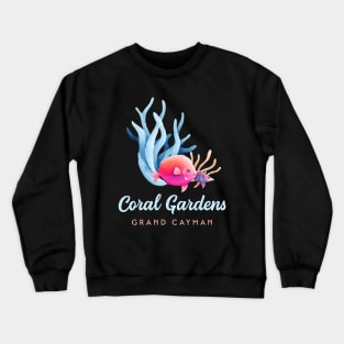 Coral Gardens Grand Cayman Coral Reef Tropical Fish Crewneck Sweatshirt